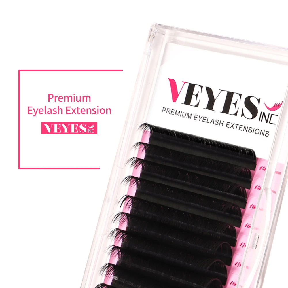 Faux Mink Individual Eyelash Extensions - premium tray