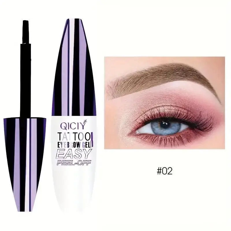 Dyeing Eye Brow Tattoo Tint Peel Off Eyebrow Eyeliner Freckles Dye Cream Waterproof Eyebrow Enhancer Gel Make Up Cosmetic Tool