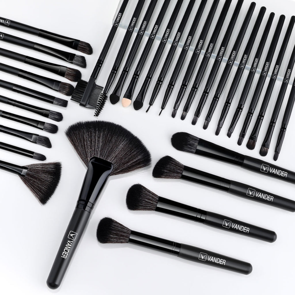 VANDER LIFE Makeup Brushes Set 32 Pcs Professional Foundation  Powder Contour Eyeshadow Blending Make up Brush Multiple Colour