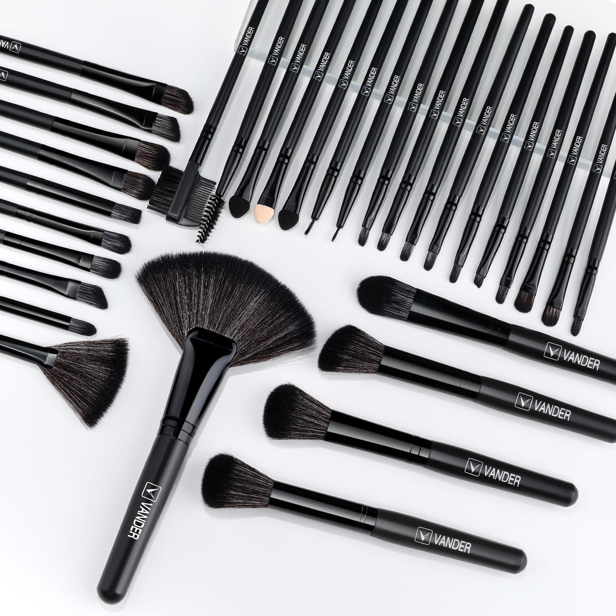 VANDER LIFE Makeup Brushes Set 32 Pcs Professional Foundation  Powder Contour Eyeshadow Blending Make up Brush Multiple Colour