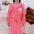 New Pure Cotton Autumn Winter Children Robe Sleepwear Boys And Girls Thick Warm Towel Bathrobe Nightgown Loose Casual Loungewear