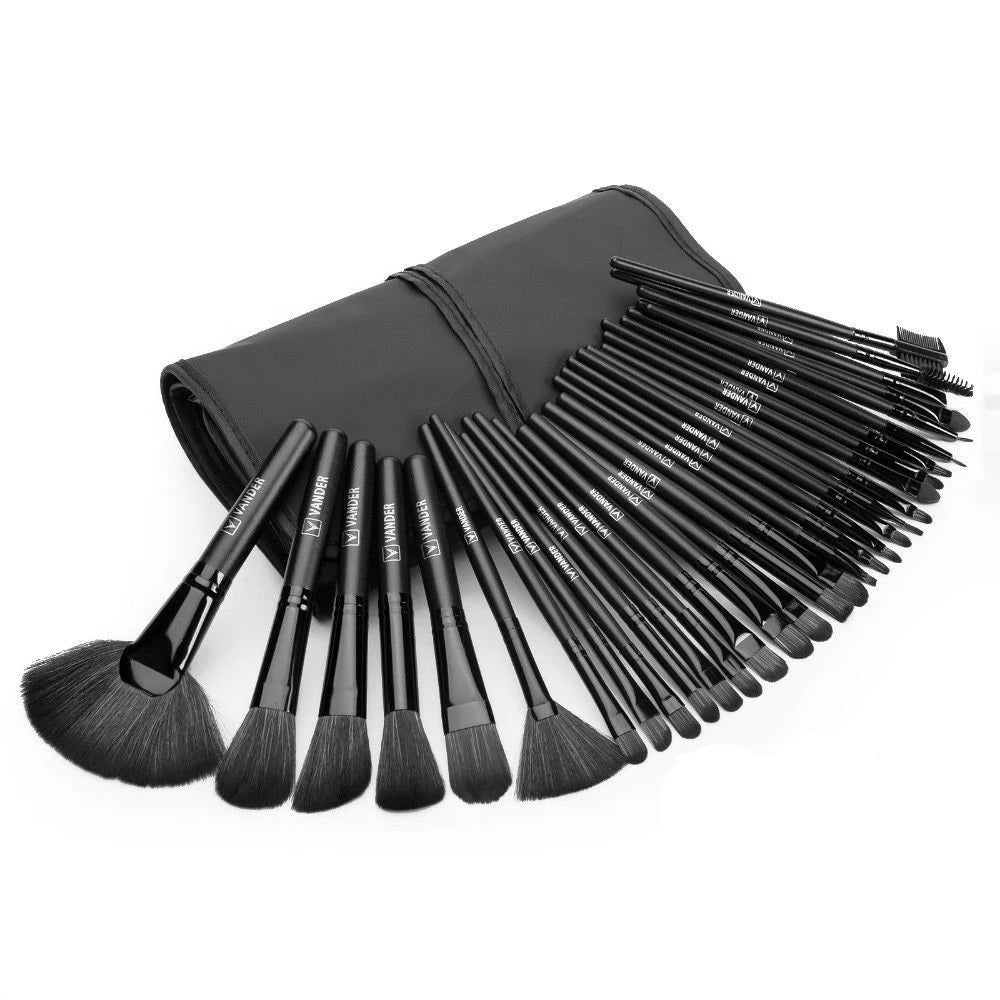 VANDER LIFE Makeup Brushes Set 32 Pcs Professional Foundation  Powder Contour Eyeshadow Blending Make up Brush Multiple Colour