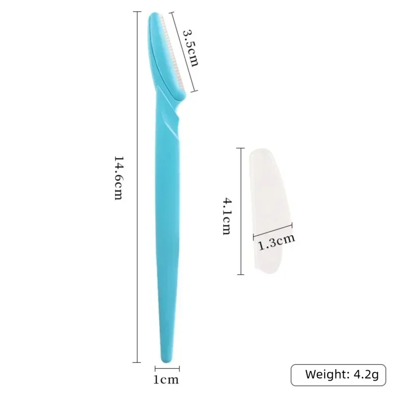 3pcs Eyebrow Trimmer Makeup Tools Safe Eye Brow Razor Face Body Hair Removal Shaver Blades Woman Eyelash Eyebrows Shaping Knife