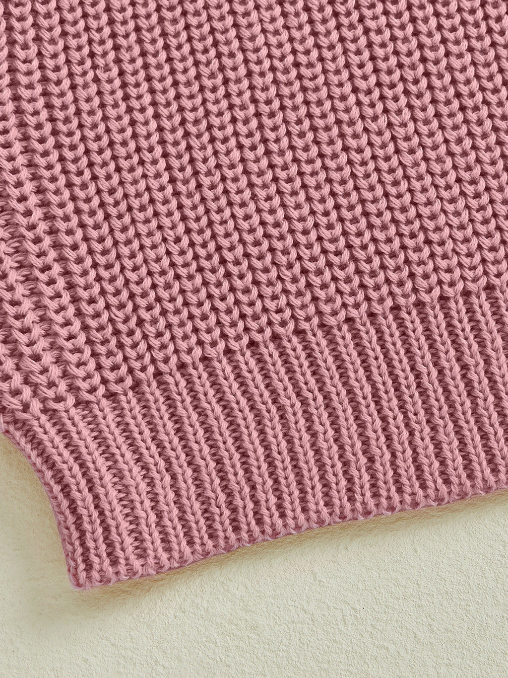 2025-05-08 Lioraitiin Toddler Baby Boys Girls Knit Sweaters Long Sleeve Round Neck Solid Color Pullover Fall Tops