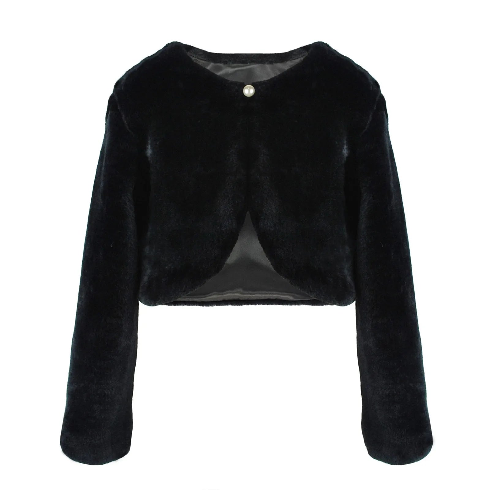 Coat of Many Colors Jacket Kids Girls Jacket Coat Toddler Kids Dressy Cardigan Fleece Fuzzy Bolero Sh Rug Long Coat Hooded Girls