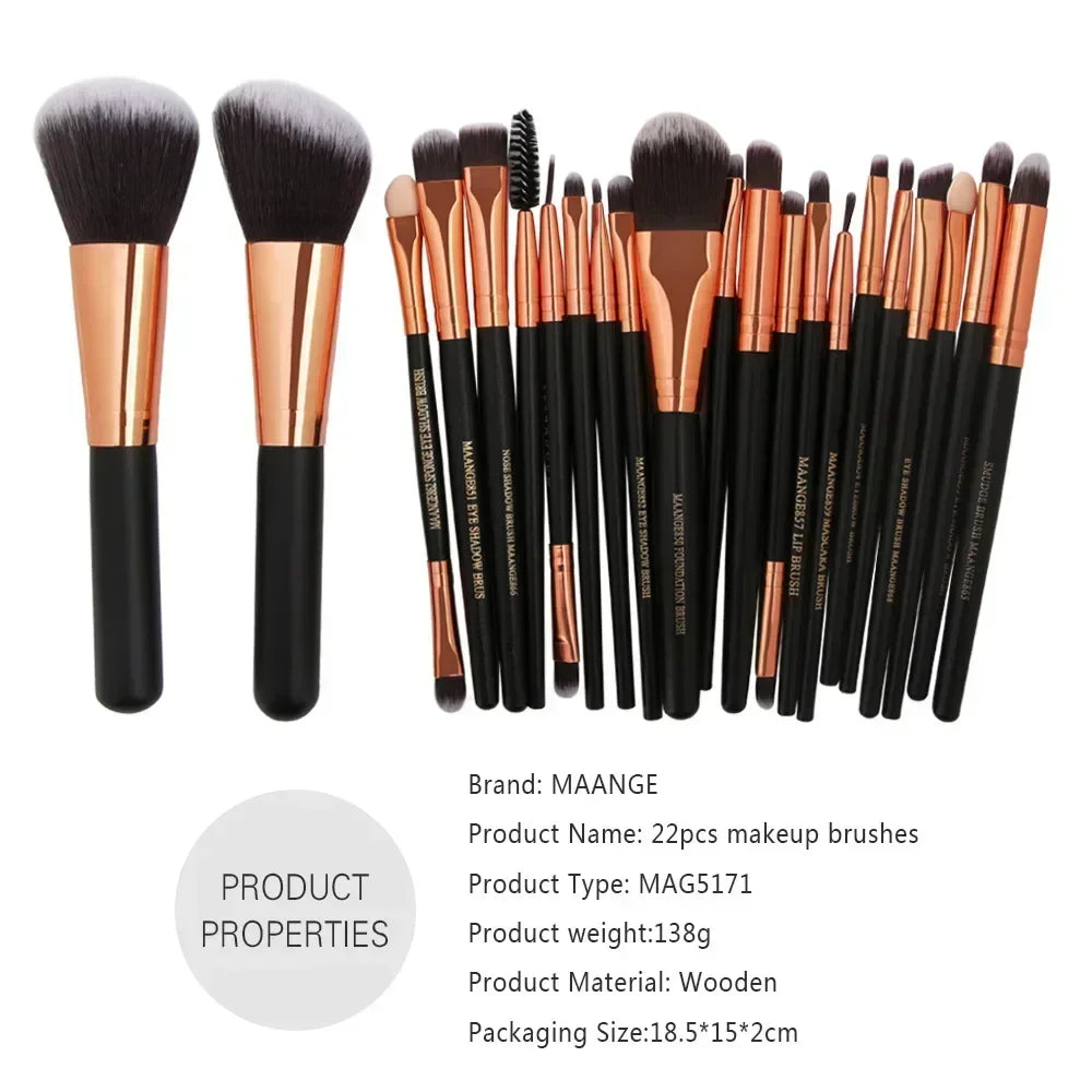 13pcs Professional Makeup Brushes Tools Set Make Up Brush Tools Kits for Eyeshadow Eyeliner Cosmetics Brushes Maquiagem