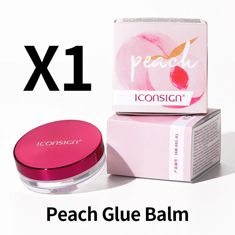 8g Eyelash Enhancement Glue balm Fruit Flavor Eyebrow Setting Long Lasting Glue Lash Lifting 10s Dry Waterproof Eye Make Up Tool
