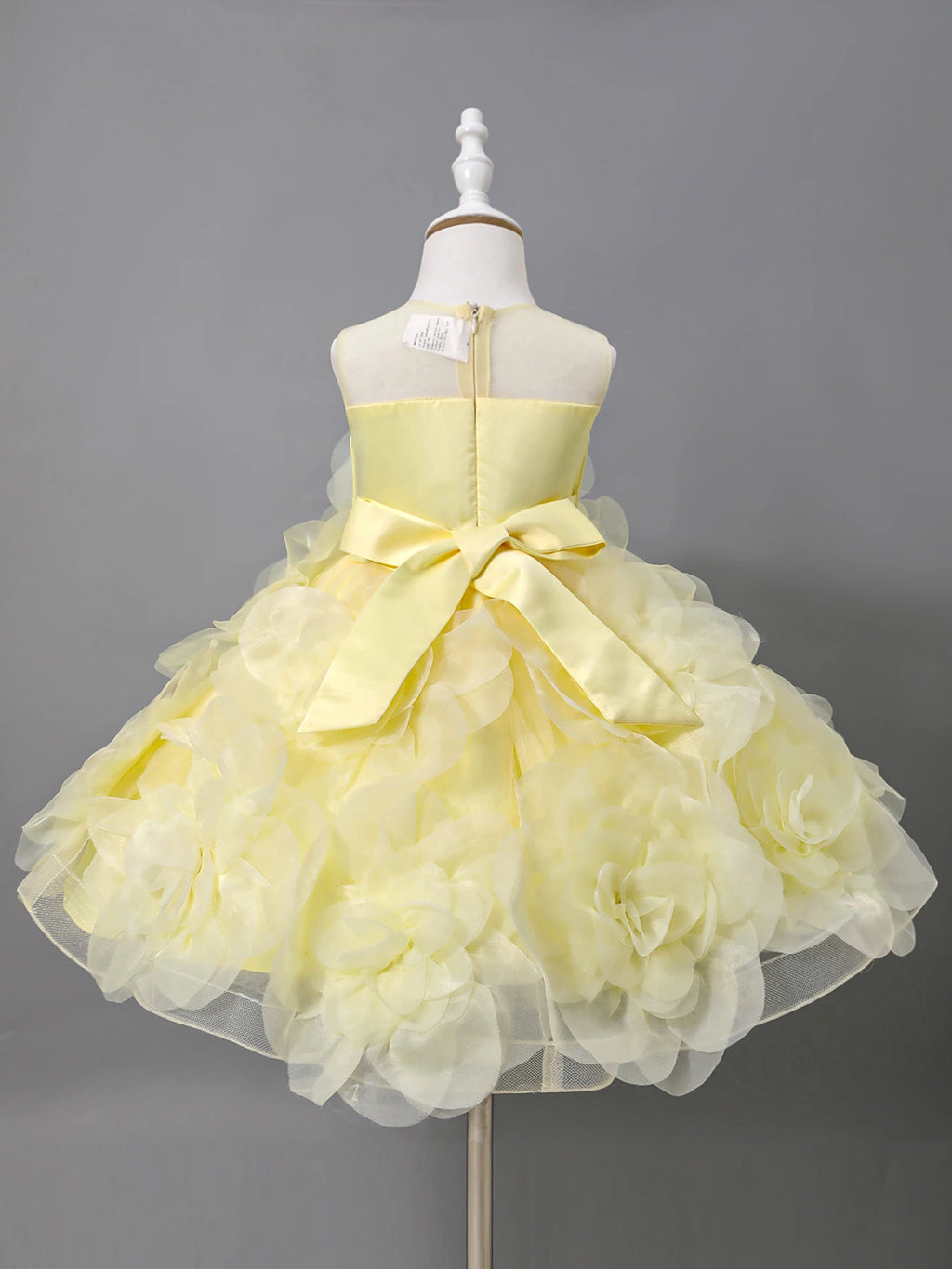Girls Princess Dress Luxury Elegant Lilac Sleeveless Party Evening Dresses Kids Wedding Birthday Ball Gown For Girl Children