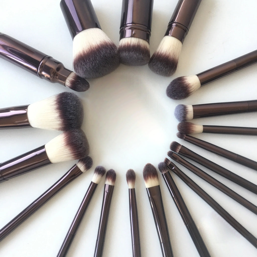 1 pc HG Pro Makeup brushes Powder contour Blusher Make up brush Highlight Bronzer exquisite Professional metal handle with box