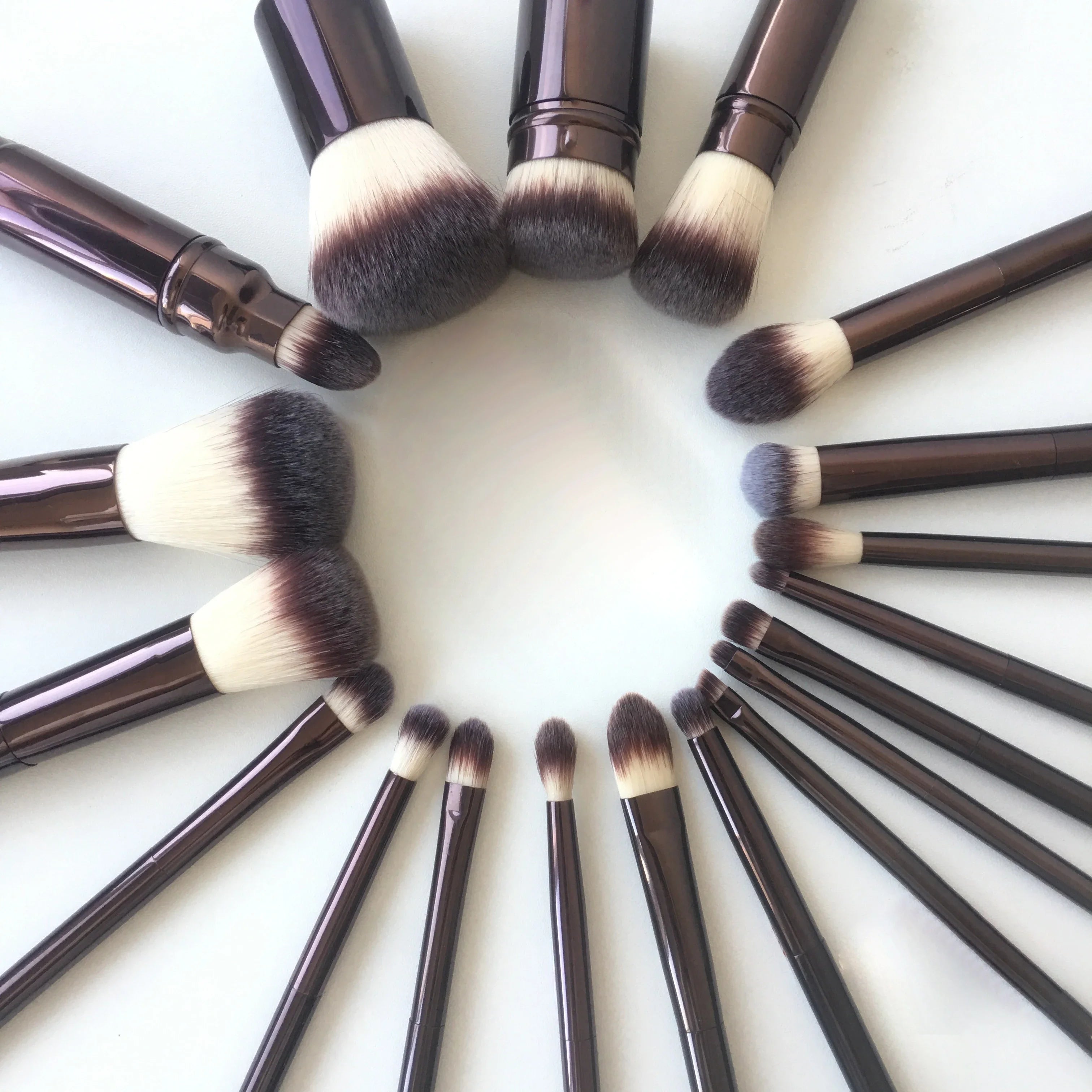 1 pc HG Pro Makeup brushes Powder contour Blusher Make up brush Highlight Bronzer exquisite Professional metal handle with box
