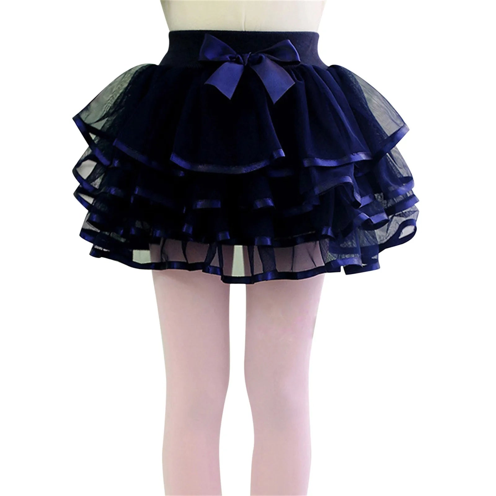 Princess Pretend Slippers Toddler Kids Solid Tulle Tutu Tiered Skirt Party Skirt Layered Skirt For Little Layer Skirt For Girls