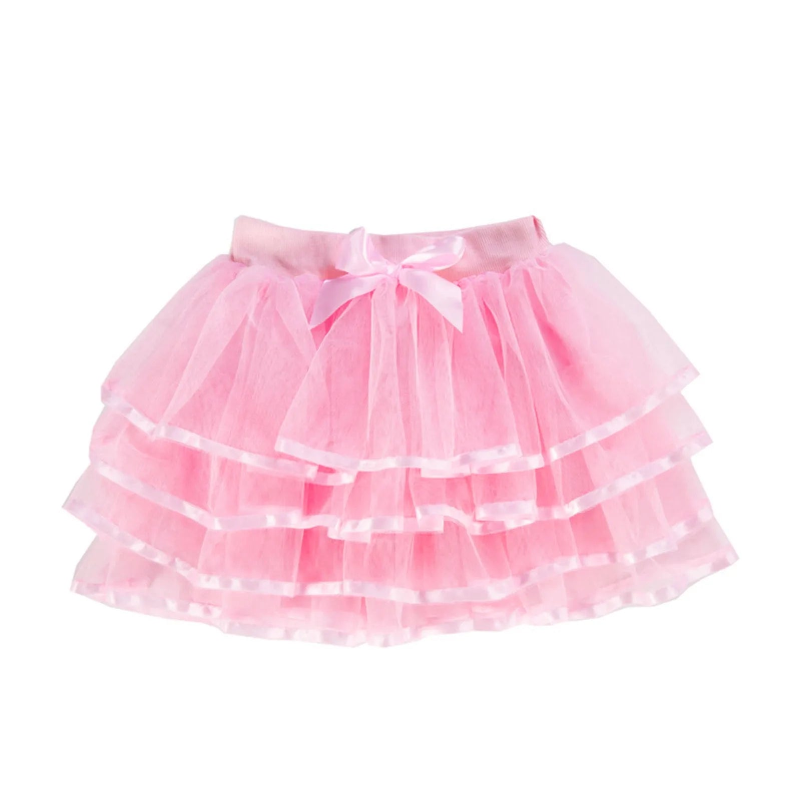 Princess Pretend Slippers Toddler Kids Solid Tulle Tutu Tiered Skirt Party Skirt Layered Skirt For Little Layer Skirt For Girls