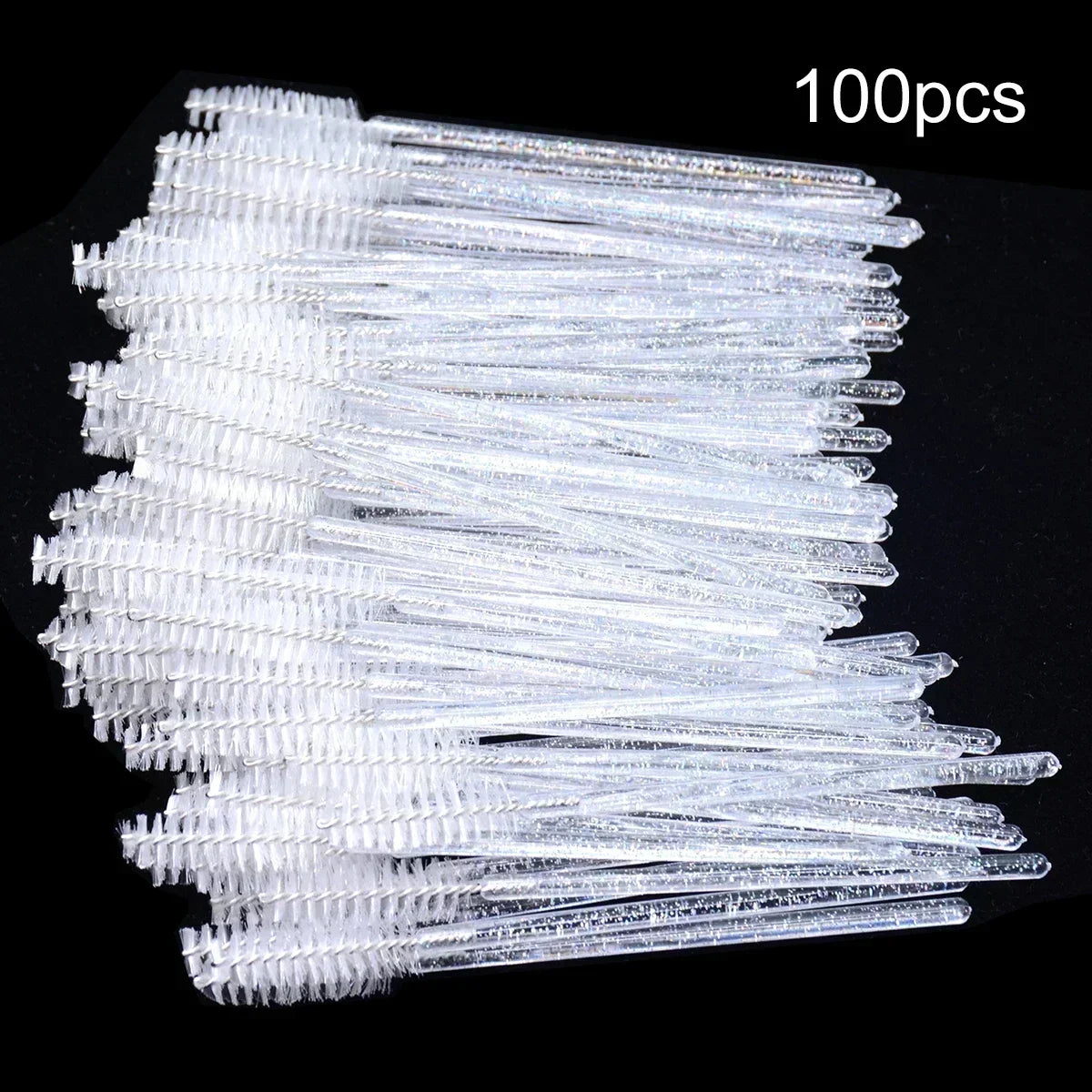 Wholesale 100pcs Disposable Eyelash Brushes Spoolies Micro Lash Mascara Wands Combs for Eyelash Extension Makeup Cosmetic Tools