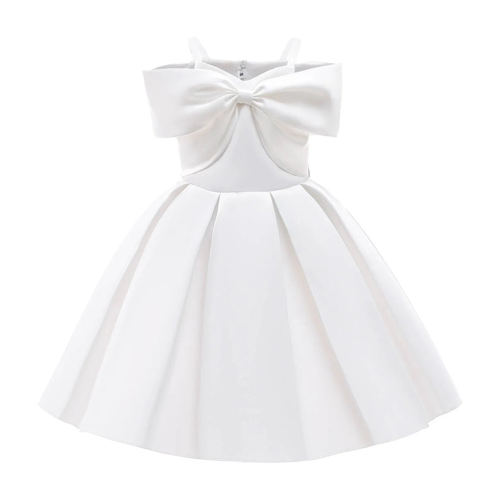 Frilly Girl Dresses Girls' Spring And Summer Festival Dresses Fashionable Versatile Children's Dresses Floral Dress Girls 3