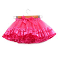 Pageant Dresses for Toddler Girls Children's Colorful Skirt Lined Skirt Mesh Half Bodycon Solid 9 Years Girl Dress
