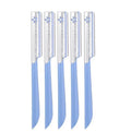 5pc Eyebrow Epilator Sets for Women Makeup Beauty Eyebrows Hair Removal Styling Tool Steel Blade Facial Razor Trimmer