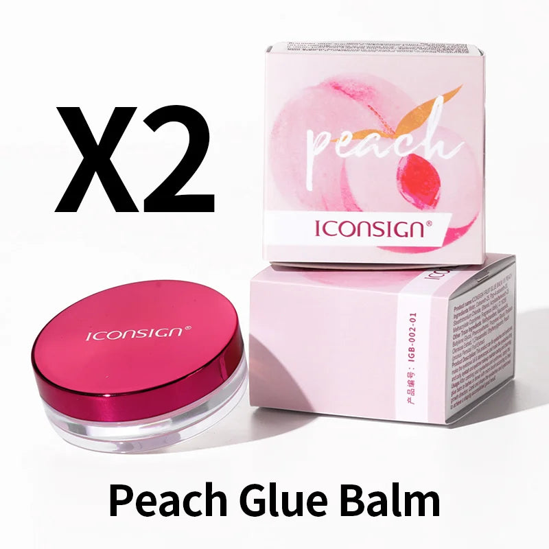 8g Eyelash Enhancement Glue balm Fruit Flavor Eyebrow Setting Long Lasting Glue Lash Lifting 10s Dry Waterproof Eye Make Up Tool