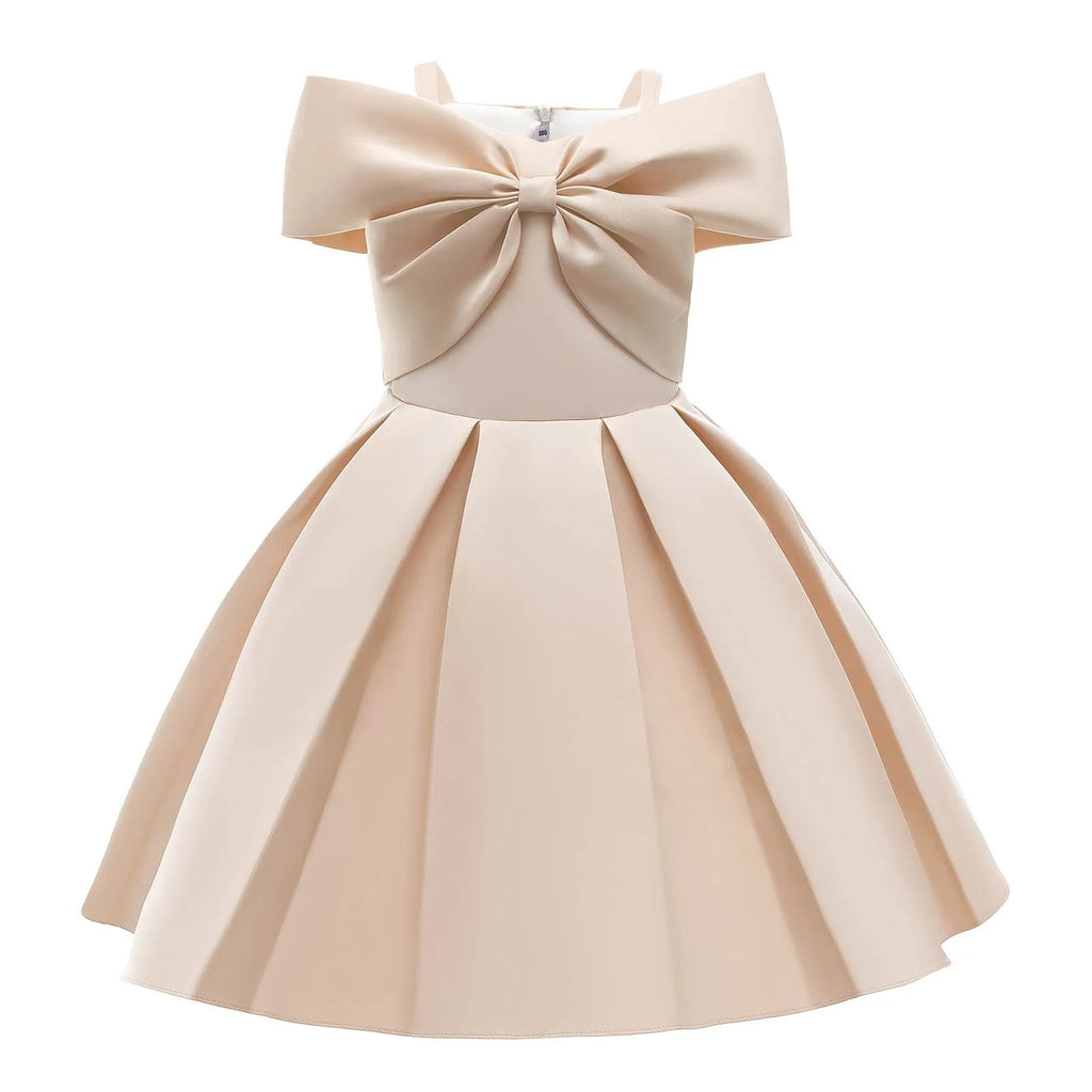 Frilly Girl Dresses Girls' Spring And Summer Festival Dresses Fashionable Versatile Children's Dresses Floral Dress Girls 3