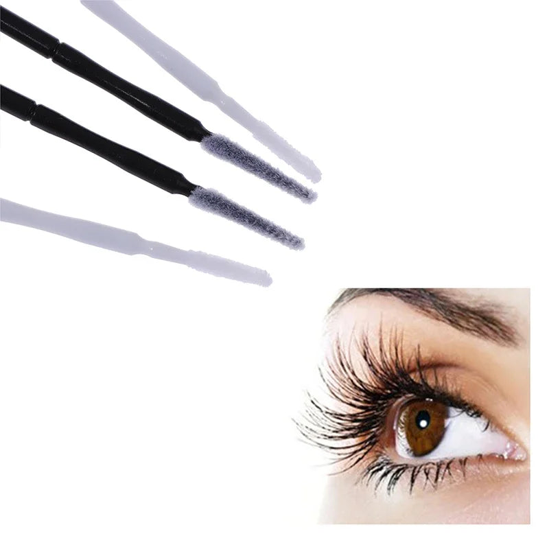 100Pcs Disposable Micro Brush Applicator For Eyelash Extension Mascara Household Salon Makeup Supply