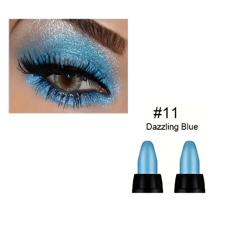 16-Shade Pearlescent Glitter Eyeliner
