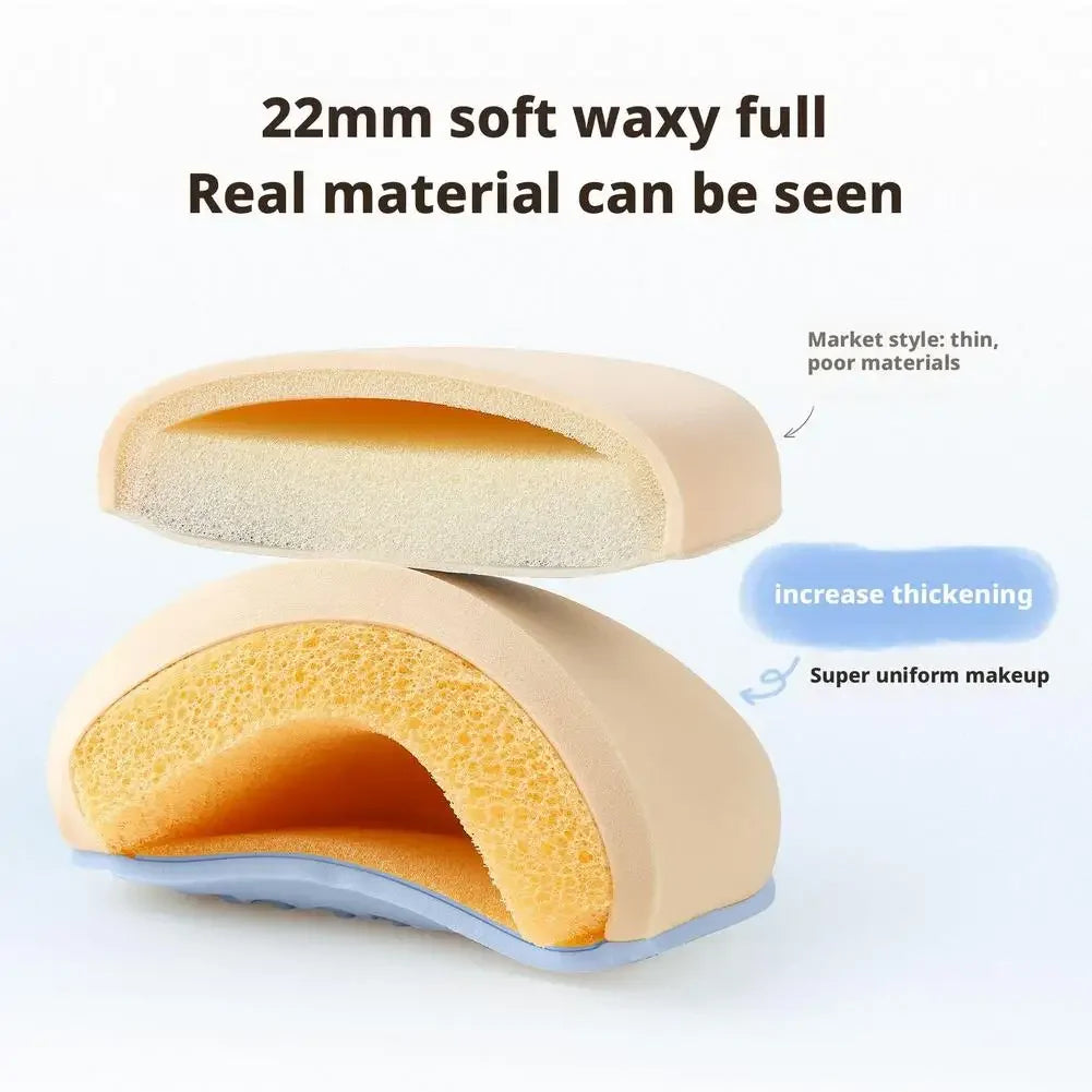 Marshmallow Air Cushion Powder Puff Foundation Liquid Special Makeup Clear Base Makeup Tool Both Dry And Wet Use
