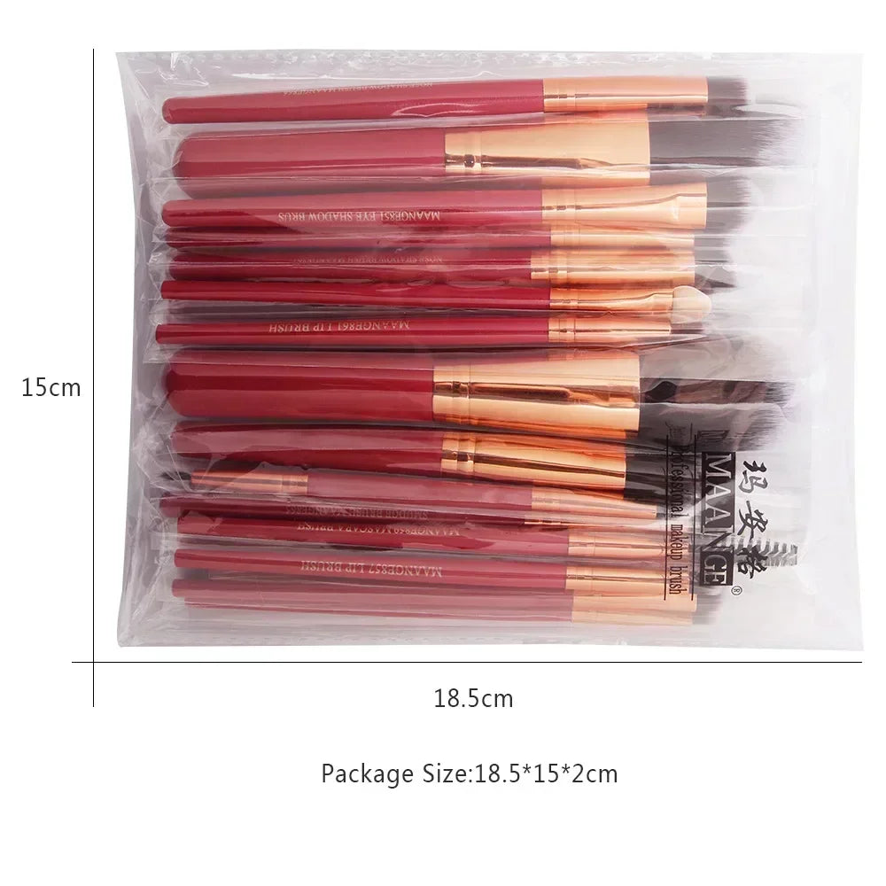 13pcs Professional Makeup Brushes Tools Set Make Up Brush Tools Kits for Eyeshadow Eyeliner Cosmetics Brushes Maquiagem