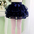 Princess Pretend Slippers Toddler Kids Solid Tulle Tutu Tiered Skirt Party Skirt Layered Skirt For Little Layer Skirt For Girls