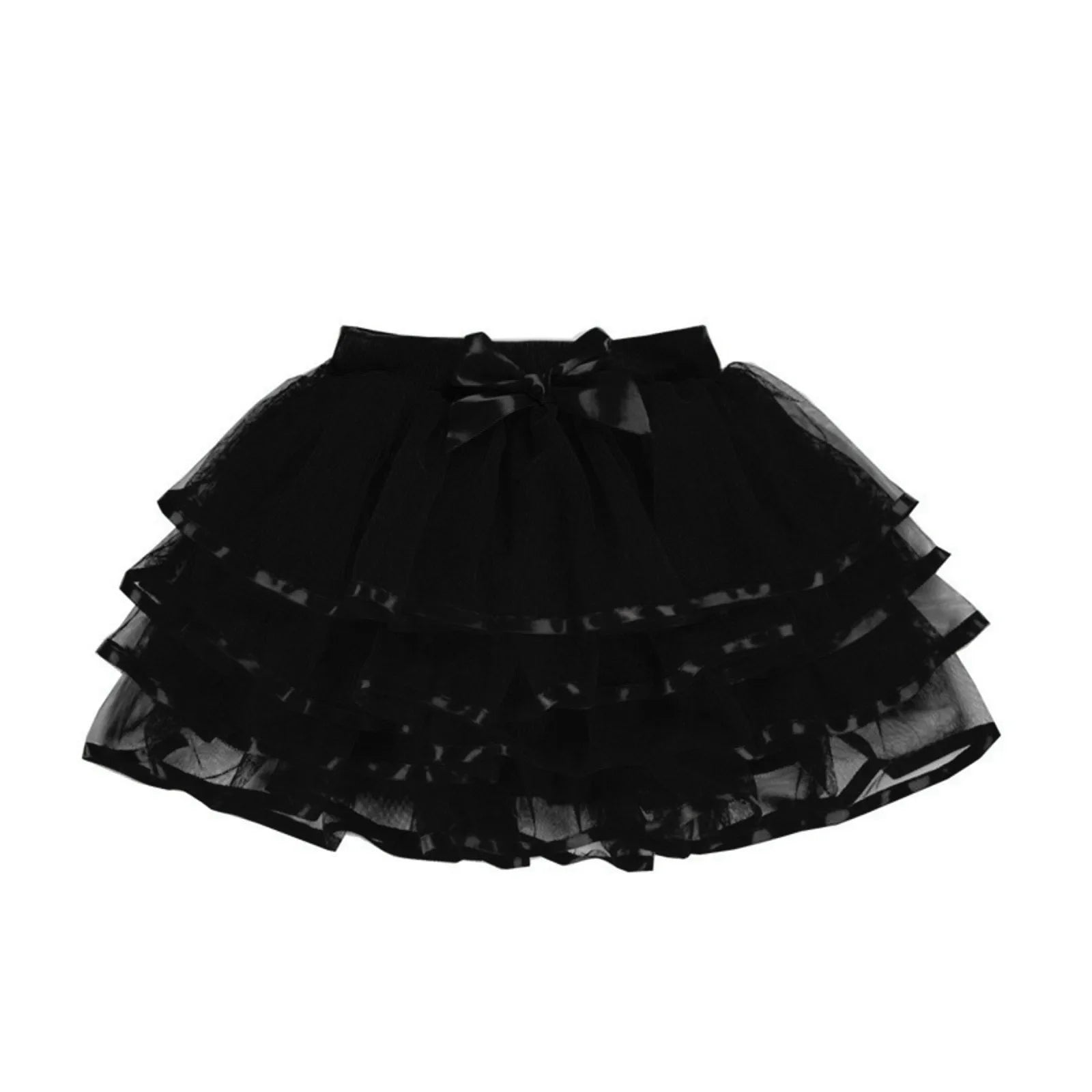 Princess Pretend Slippers Toddler Kids Solid Tulle Tutu Tiered Skirt Party Skirt Layered Skirt For Little Layer Skirt For Girls
