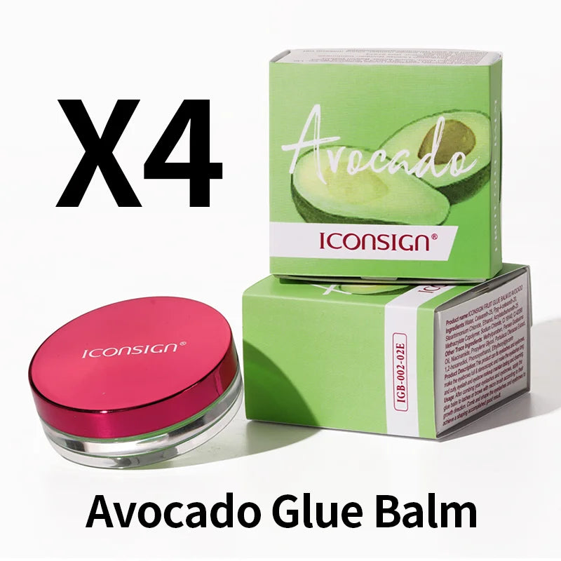 8g Eyelash Enhancement Glue balm Fruit Flavor Eyebrow Setting Long Lasting Glue Lash Lifting 10s Dry Waterproof Eye Make Up Tool