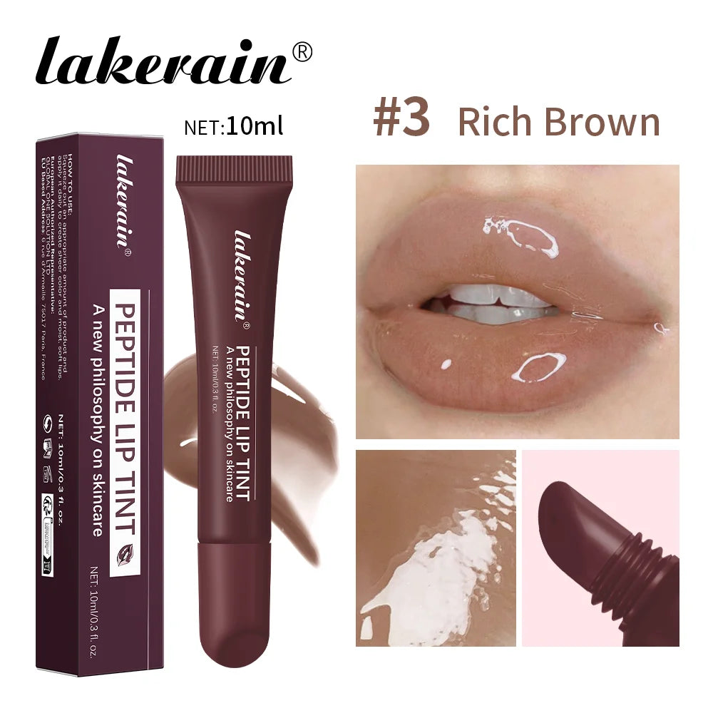 Peptide Lip Tint Balm - Rich Brown