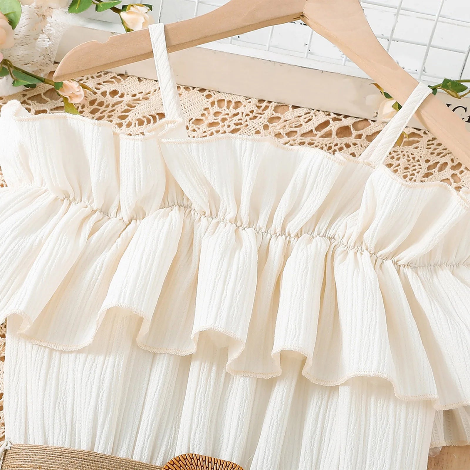 Clothes Girl 6 Years Toddler Girls Sleeveless Solid Dress Dance Party Dresses Clothes Christmas Dress for Toddler Girl