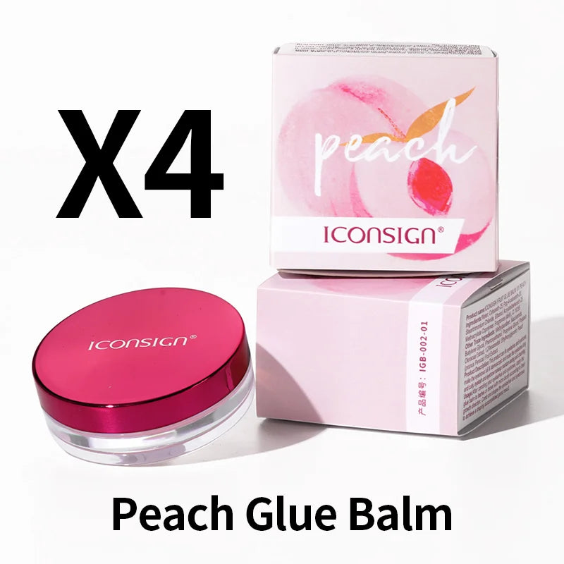 8g Eyelash Enhancement Glue balm Fruit Flavor Eyebrow Setting Long Lasting Glue Lash Lifting 10s Dry Waterproof Eye Make Up Tool