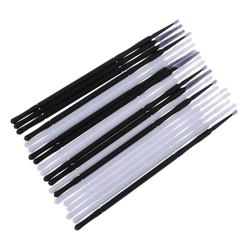100Pcs Disposable Micro Brush Applicator For Eyelash Extension Mascara Household Salon Makeup Supply