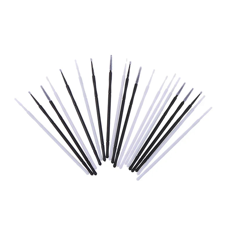 100Pcs Disposable Micro Brush Applicator For Eyelash Extension Mascara Household Salon Makeup Supply