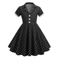 Girls' Evening Party Dress Spring And Summer Festival Dresses Fashionable Versatile Children'S Dresses Polka Dot Tee Dress
