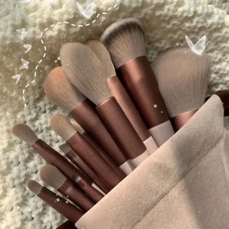 13pcs Professional Makeup Brushes Tools Set Make Up Brush Tools Kits for Eyeshadow Eyeliner Cosmetics Brushes Maquiagem