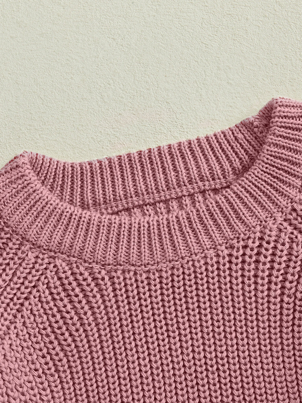 2025-05-08 Lioraitiin Toddler Baby Boys Girls Knit Sweaters Long Sleeve Round Neck Solid Color Pullover Fall Tops