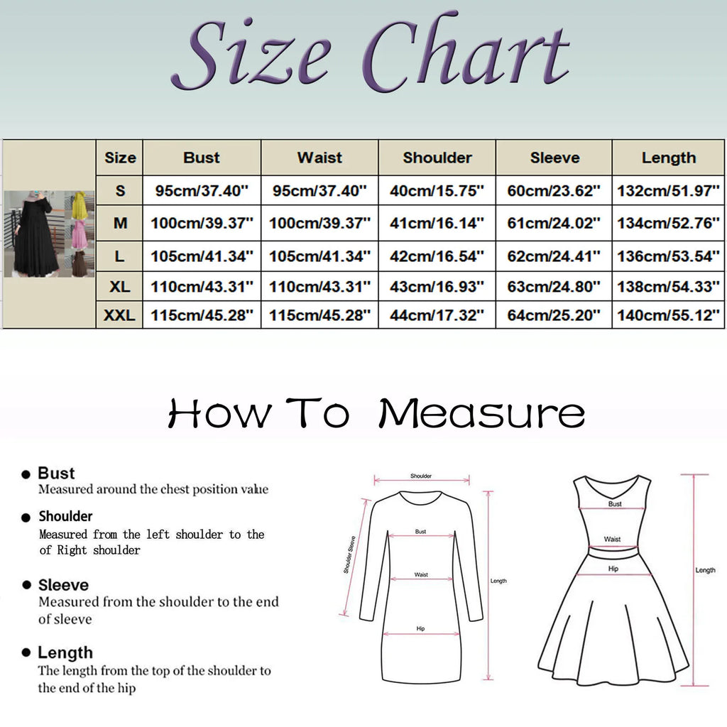 Women Muslim Dubai Abaya Turkey Hijab Dress Turkey Autumn Long Sleeve Buttons Down Sundress Islam Clothing Abayas Maxi Vestidos