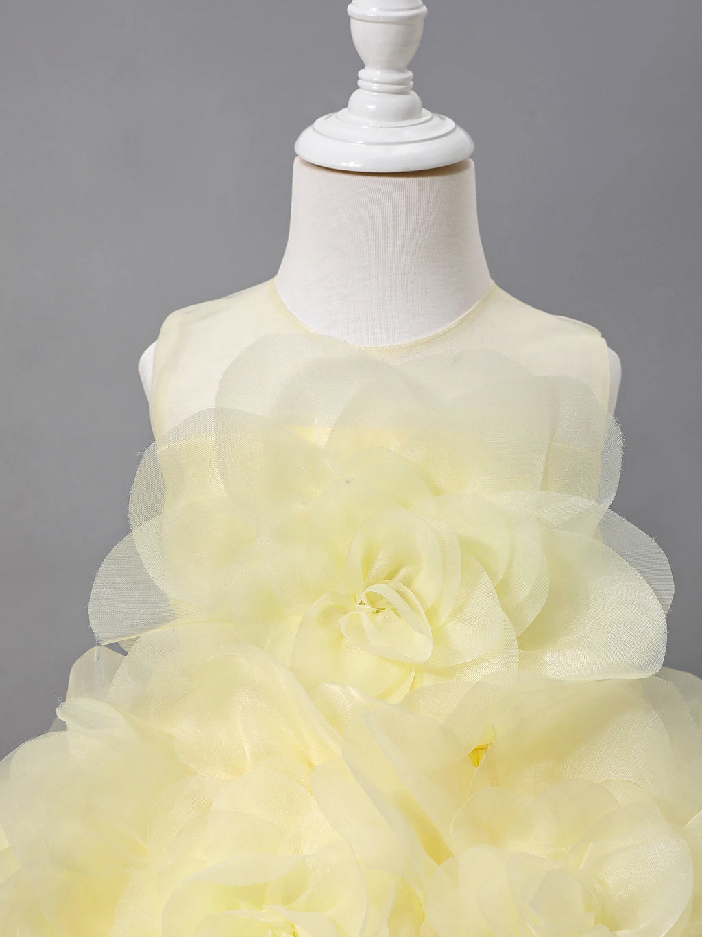 Girls Princess Dress Luxury Elegant Lilac Sleeveless Party Evening Dresses Kids Wedding Birthday Ball Gown For Girl Children