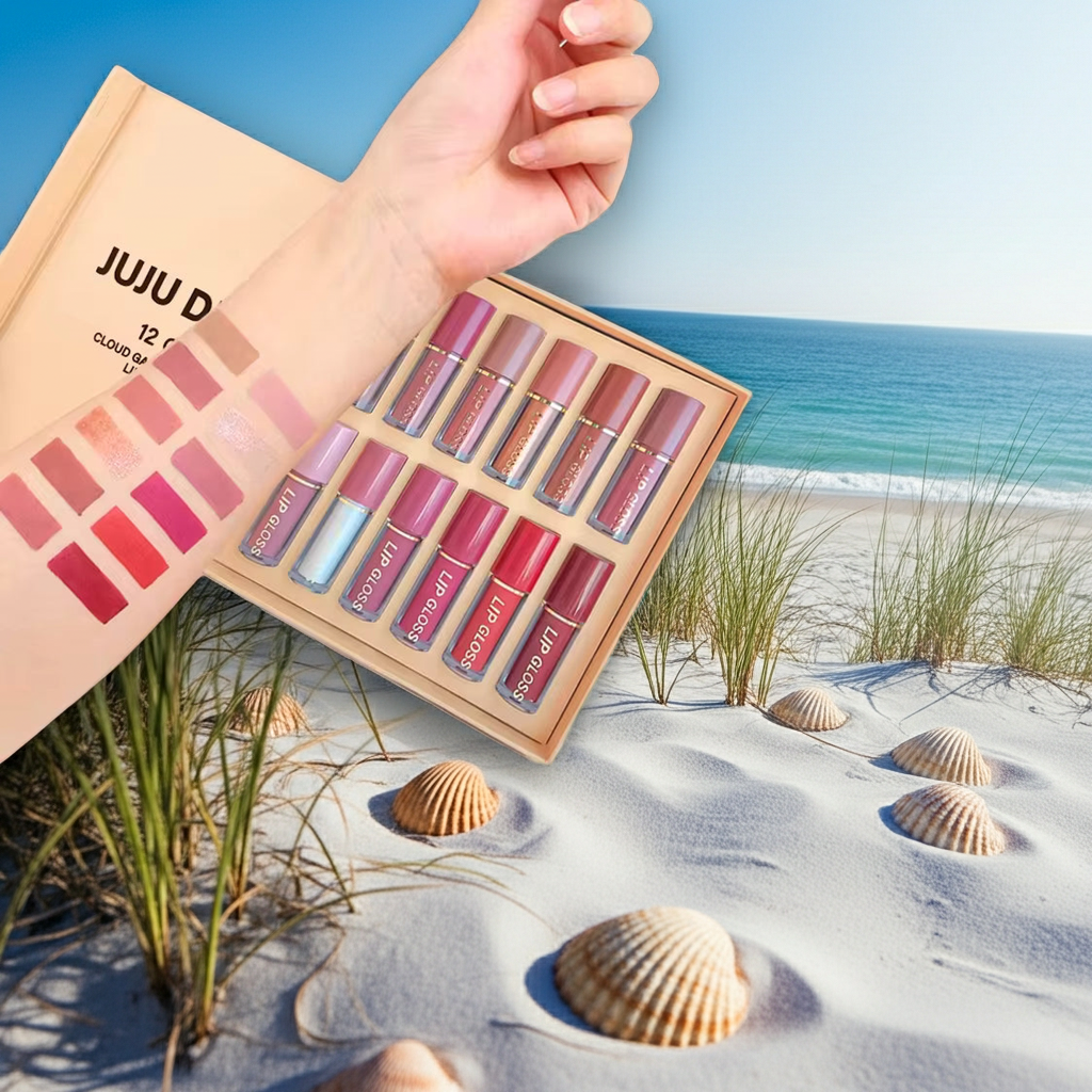 16-Piece Matte Lip Gloss & Lip Liner Set
