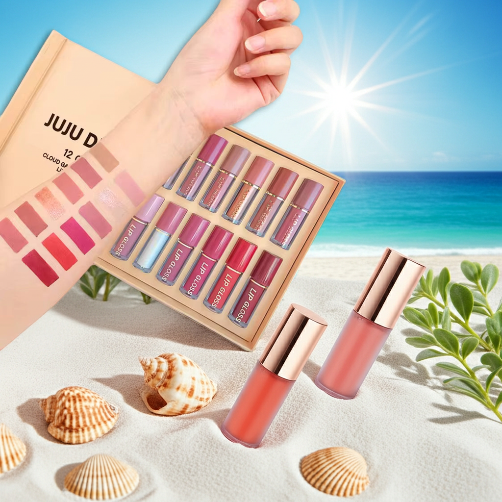16-Piece Matte Lip Gloss & Lip Liner Set